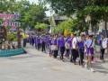 ทำบุญตักบาตรและถวายเทียนพรรษา สืบสานประเพณีไทย Image 39