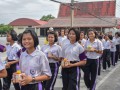 ทำบุญตักบาตรและถวายเทียนพรรษา สืบสานประเพณีไทย Image 48