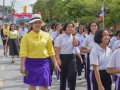 ทำบุญตักบาตรและถวายเทียนพรรษา สืบสานประเพณีไทย Image 50